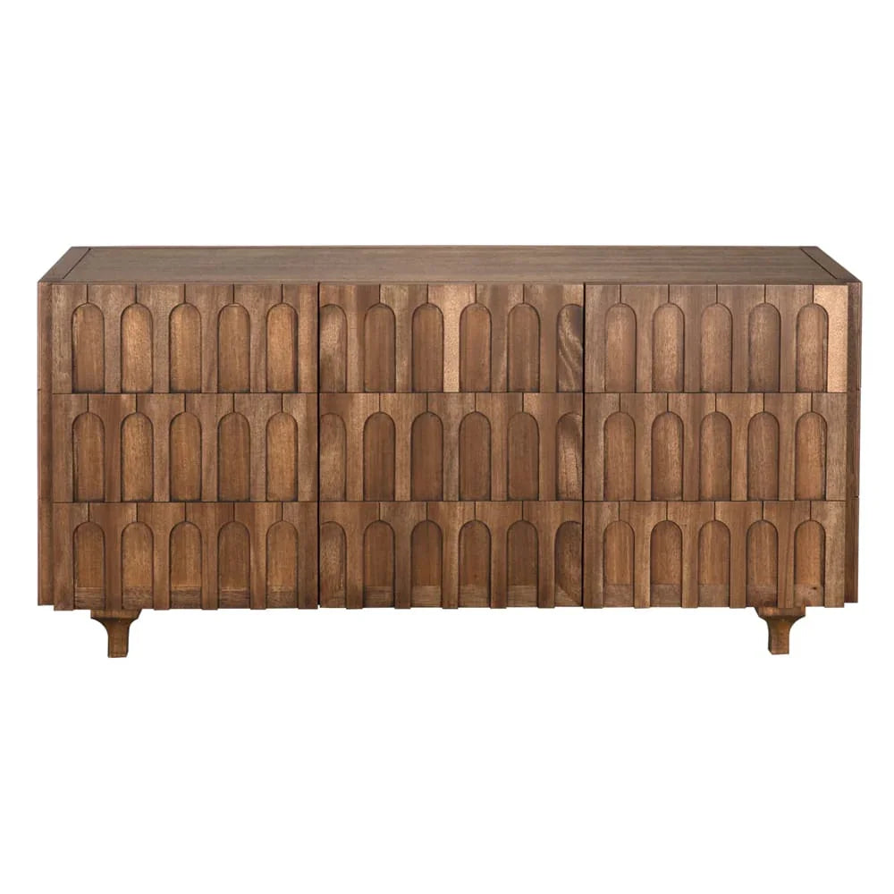 Modea Wooden Brown Sideboard - LOOMLAN - Noir - Sideboards