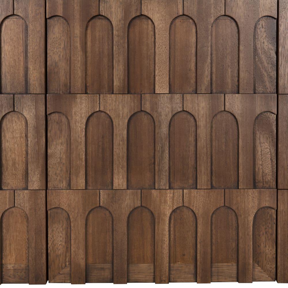 Modea Wooden Brown Sideboard - LOOMLAN - Noir - Sideboards