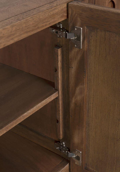 Modea Wooden Brown Sideboard - LOOMLAN - Noir - Sideboards