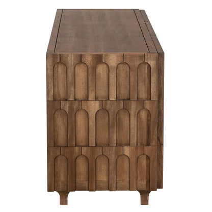 Modea Wooden Brown Sideboard - LOOMLAN - Noir - Sideboards