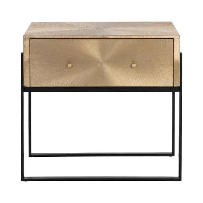 Modena Hand Etched Enchanting Nightstand - LOOMLAN - SUNPAN - Nightstands
