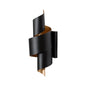 Modern Aphelion Sconce Matte Black And Gold - LOOMLAN - SUNPAN - Wall Sconces