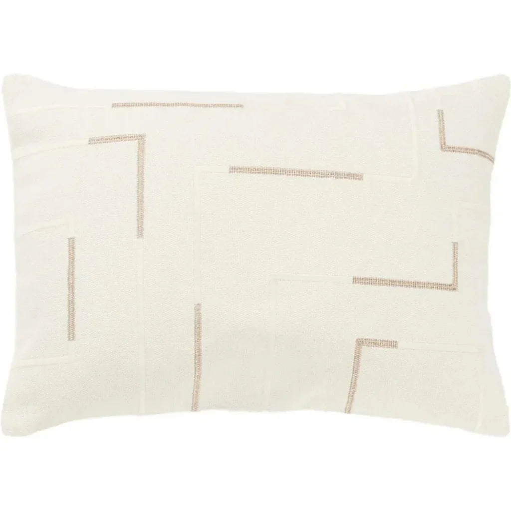 Modern Decorative Lumbar Pillows With Insert - LOOMLAN - LOOMLAN - Throw Pillows