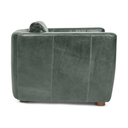 Modern Leather Club Chair - LOOMLAN - One For Victory - Club Chairs