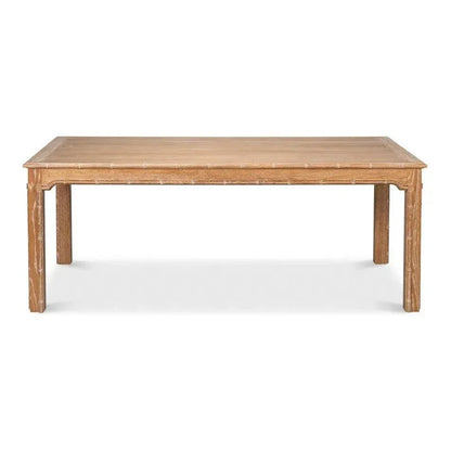 Modern Oak Wood Brighton Dining Table-Dining Tables-Sarreid-LOOMLAN