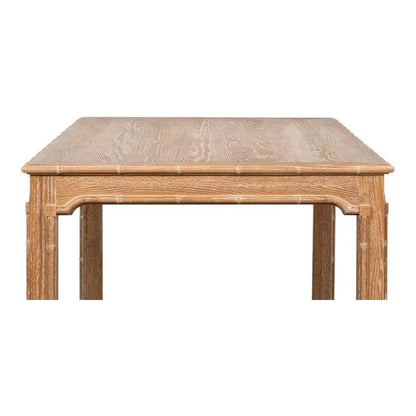 Modern Oak Wood Brighton Dining Table-Dining Tables-Sarreid-LOOMLAN