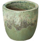 Modern Round Ceramic Planter - LOOMLAN - Emissary - Planters