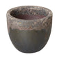 Modern Round Ceramic Planter - LOOMLAN - Emissary - Planters