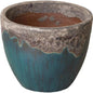 Modern Round Ceramic Planter - LOOMLAN - Emissary - Planters