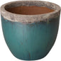 Modern Round Ceramic Planter - LOOMLAN - Emissary - Planters