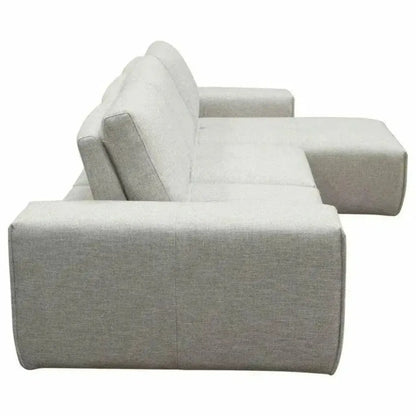 Modular 3-Seater Chaise Sectional Adjustable Backrest-Modular Sofas-Diamond Sofa-LOOMLAN