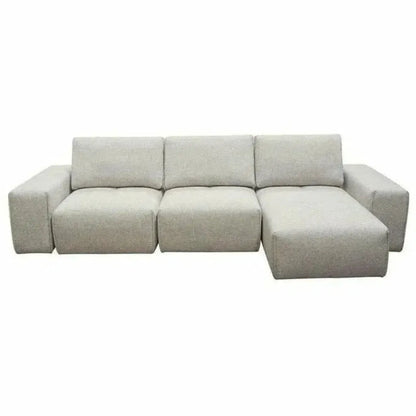 Modular 3-Seater Chaise Sectional Adjustable Backrest-Modular Sofas-Diamond Sofa-LOOMLAN
