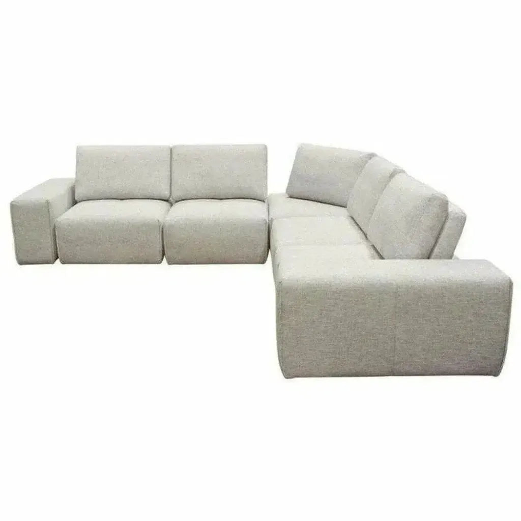 Modular 5-Seater Corner Sectional Adjustable Backrest-Modular Sofas-Diamond Sofa-LOOMLAN