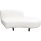 Modular Curved Back White Boucle Sherpa Right Chaise-Modular Components-Diamond Sofa-LOOMLAN