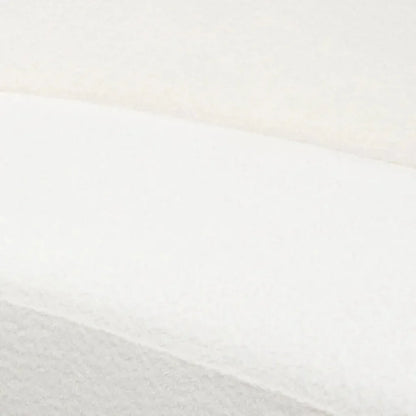 Modular Curved Back White Boucle Sherpa Sofa 3PC Set-Modular Sofas-Diamond Sofa-LOOMLAN