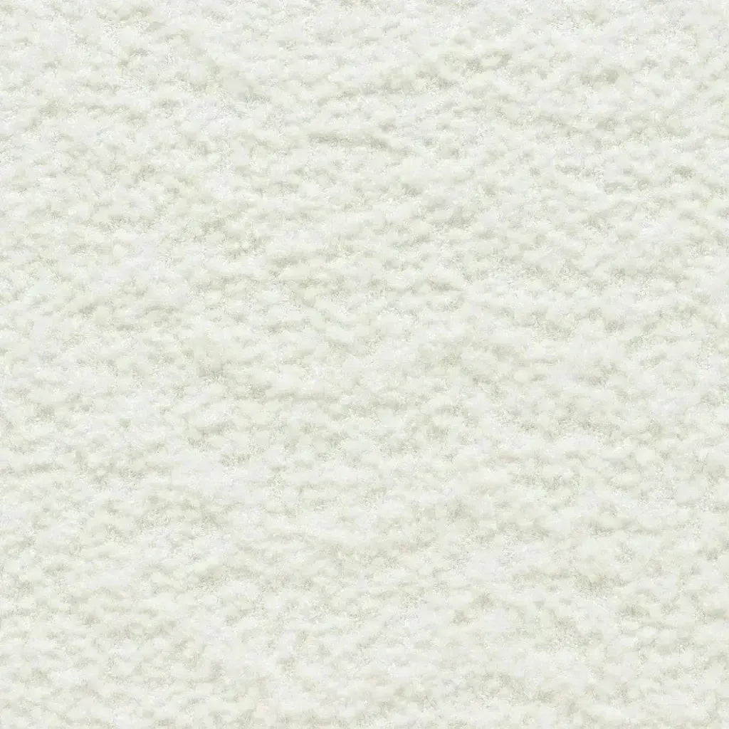 Modular Curved Back White Boucle Sofa Chaise 2PC Set-Modular Sofas-Diamond Sofa-LOOMLAN