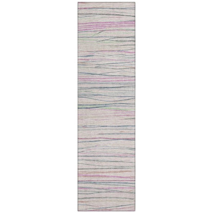 Modulyn Pink Washable Indoor - Outdoor Rug - LOOMLAN - LOOMLAN Rugs - Outdoor Rugs