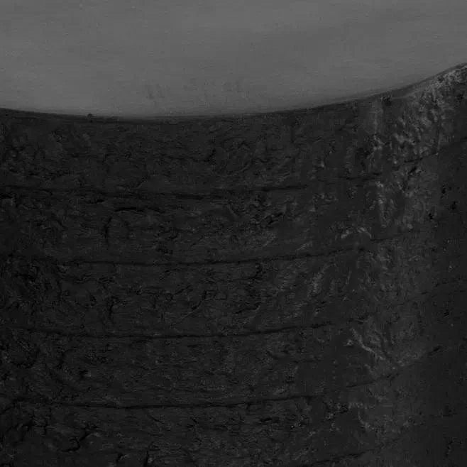 Mojave End Table by Sunpan Concrete Black - LOOMLAN - SUNPAN - Side Tables