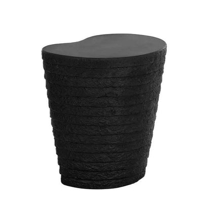 Mojave End Table by Sunpan Concrete Black - LOOMLAN - SUNPAN - Side Tables