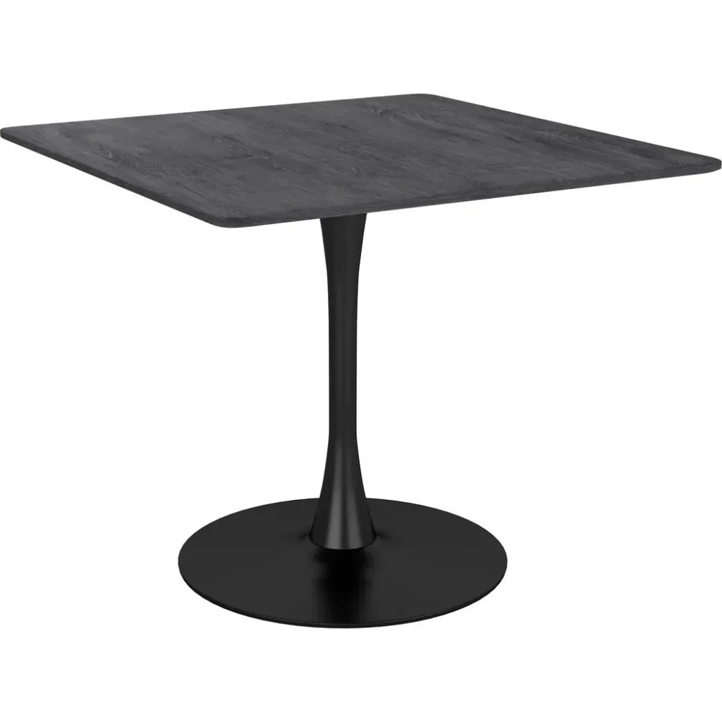 Molly Dining Table Black-Dining Tables-Zuo Modern-LOOMLAN