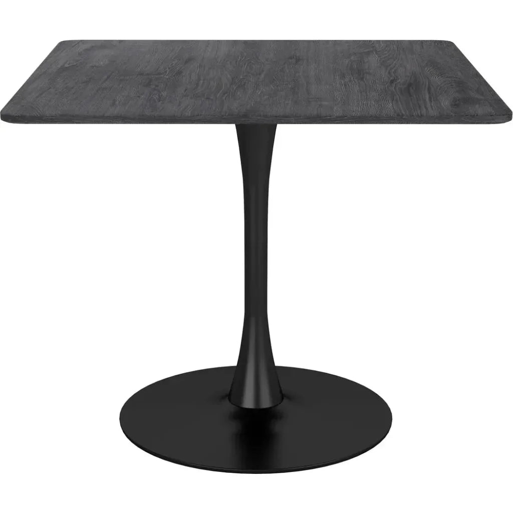 Molly Dining Table Black-Dining Tables-Zuo Modern-LOOMLAN