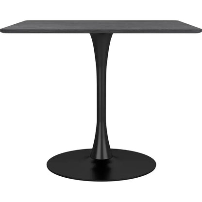 Molly Dining Table Black-Dining Tables-Zuo Modern-LOOMLAN