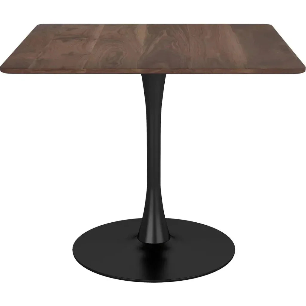 Molly Dining Table Brown-Dining Tables-Zuo Modern-LOOMLAN
