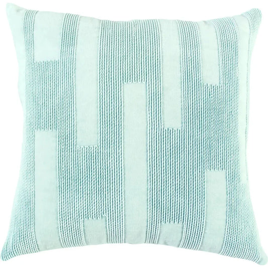 Mona Light Blue Throw Pillow Down Insert - LOOMLAN - LOOMLAN - Throw Pillows