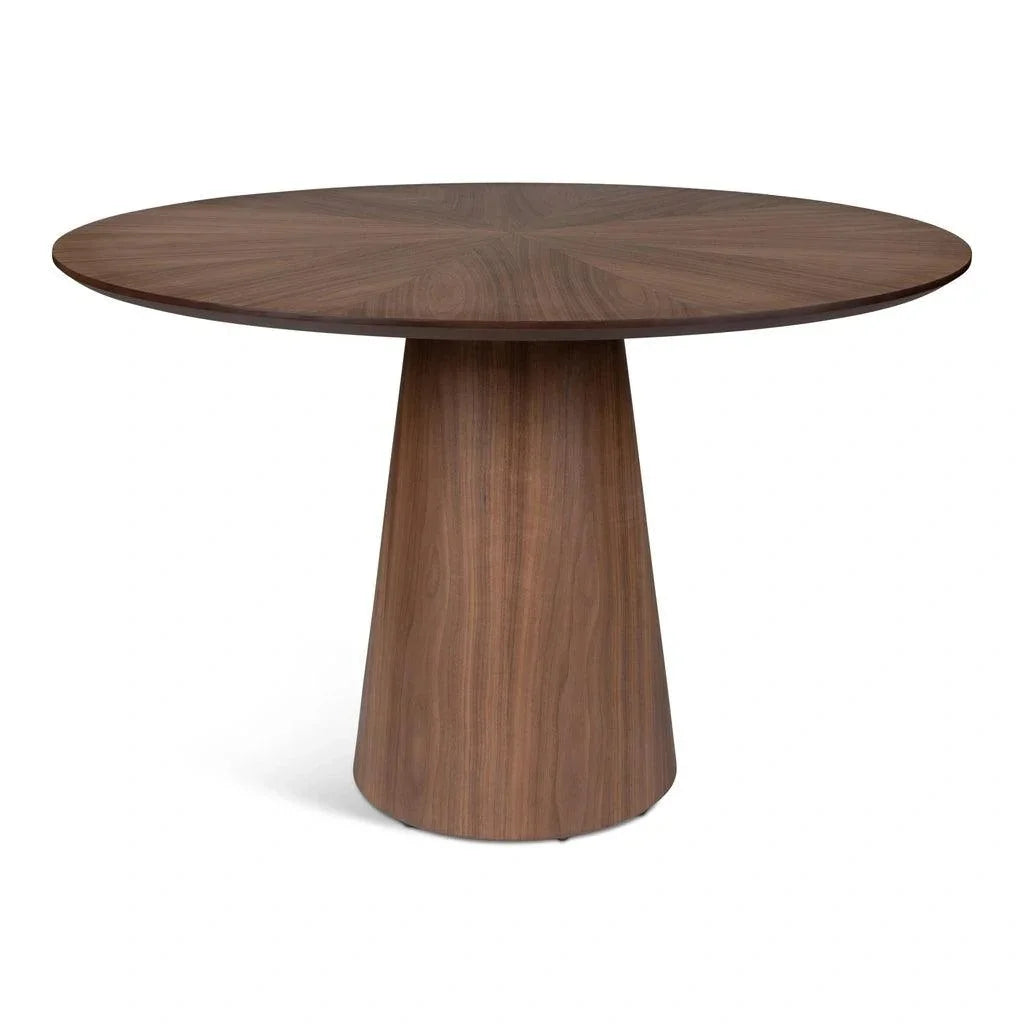 Mona Wooden Round Dining Table-Dining Tables-Urbia-LOOMLAN
