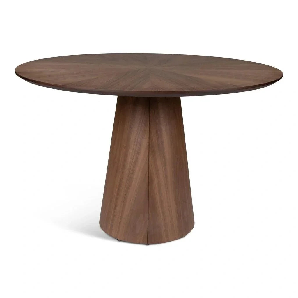 Mona Wooden Round Dining Table-Dining Tables-Urbia-LOOMLAN