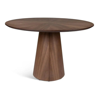 Mona Wooden Round Dining Table-Dining Tables-Urbia-LOOMLAN