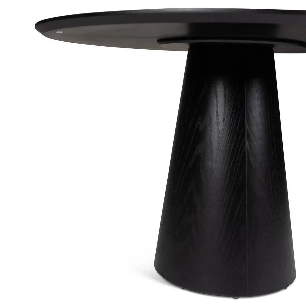 Mona Wooden Round Dining Table-Dining Tables-Urbia-LOOMLAN