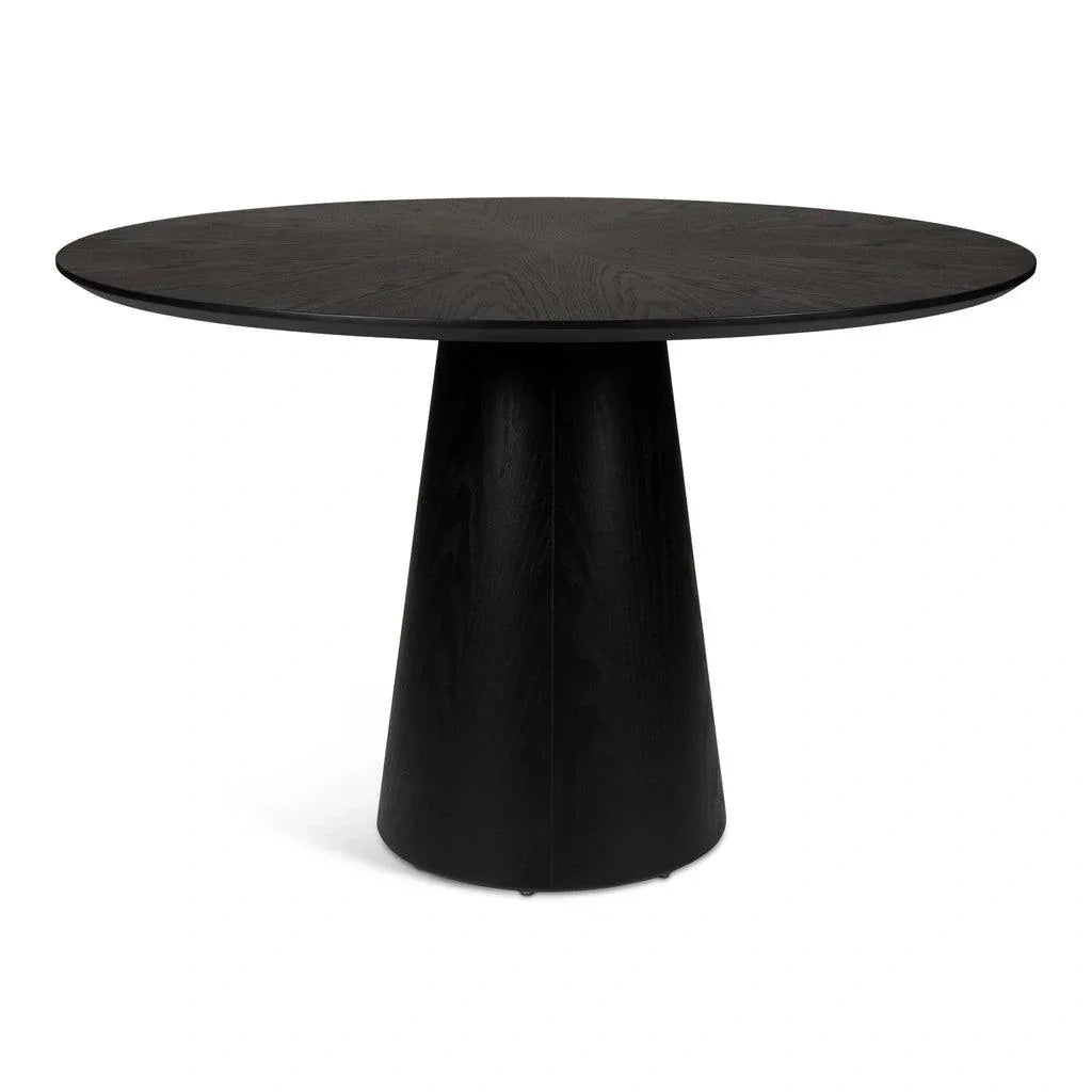 Mona Wooden Round Dining Table-Dining Tables-Urbia-LOOMLAN