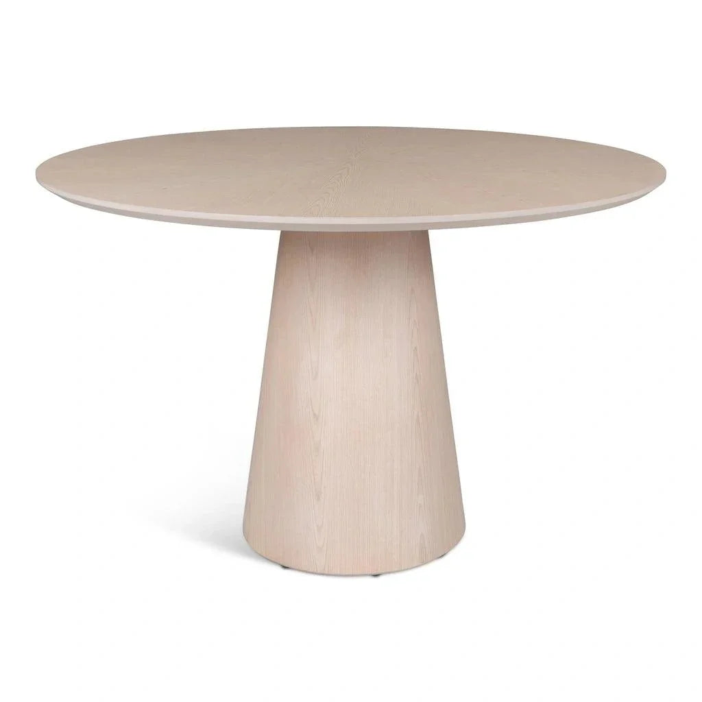 Mona Wooden Round Dining Table-Dining Tables-Urbia-LOOMLAN