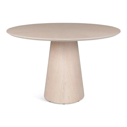 Mona Wooden Round Dining Table-Dining Tables-Urbia-LOOMLAN