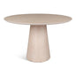 Mona Wooden Round Dining Table-Dining Tables-Urbia-Nevoa-LOOMLAN