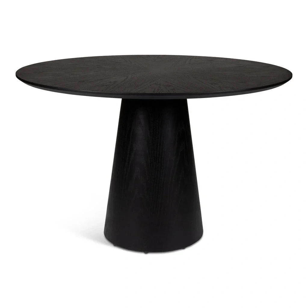 Mona Wooden Round Dining Table-Dining Tables-Urbia-LOOMLAN