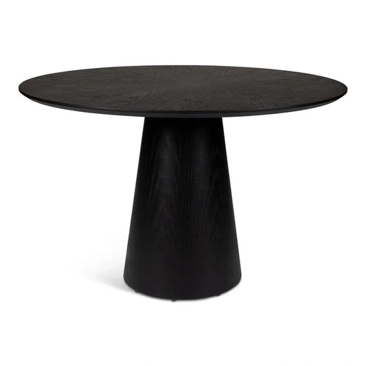 Mona Wooden Round Dining Table-Dining Tables-Urbia-LOOMLAN