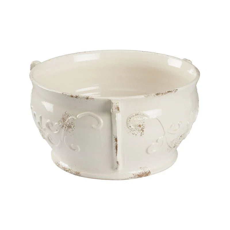 Monaco Italian Ceramic Cachepot - LOOMLAN - Chelsea House - Planters