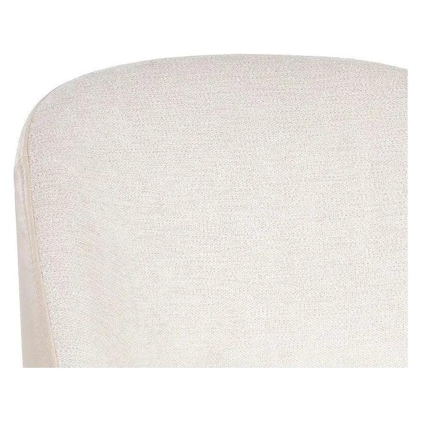 Monae Leather Armless Dining Chair - LOOMLAN - SUNPAN - Dining Chairs