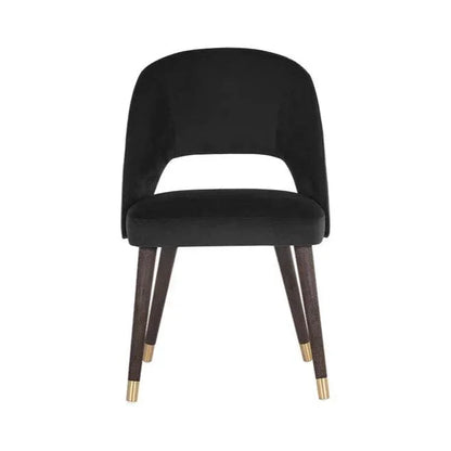 Monae Leather Armless Dining Chair - LOOMLAN - SUNPAN - Dining Chairs