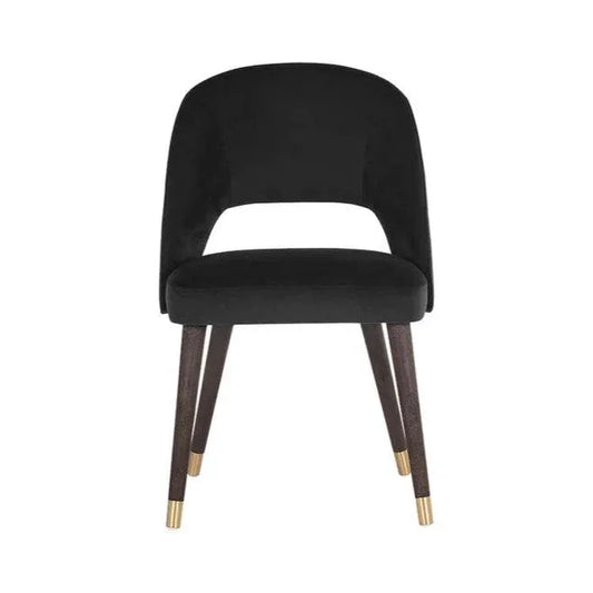 Monae Leather Armless Dining Chair - LOOMLAN - SUNPAN - Dining Chairs