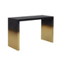 Monaro Console Table Black & Antique Brass - LOOMLAN - SUNPAN - Console Tables