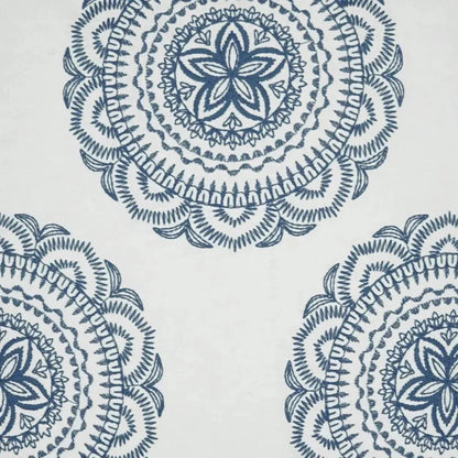 Mondelo Navy Floral Navy Large Throw Pillow Insert - LOOMLAN - D.V. Kap - Throw Pillows