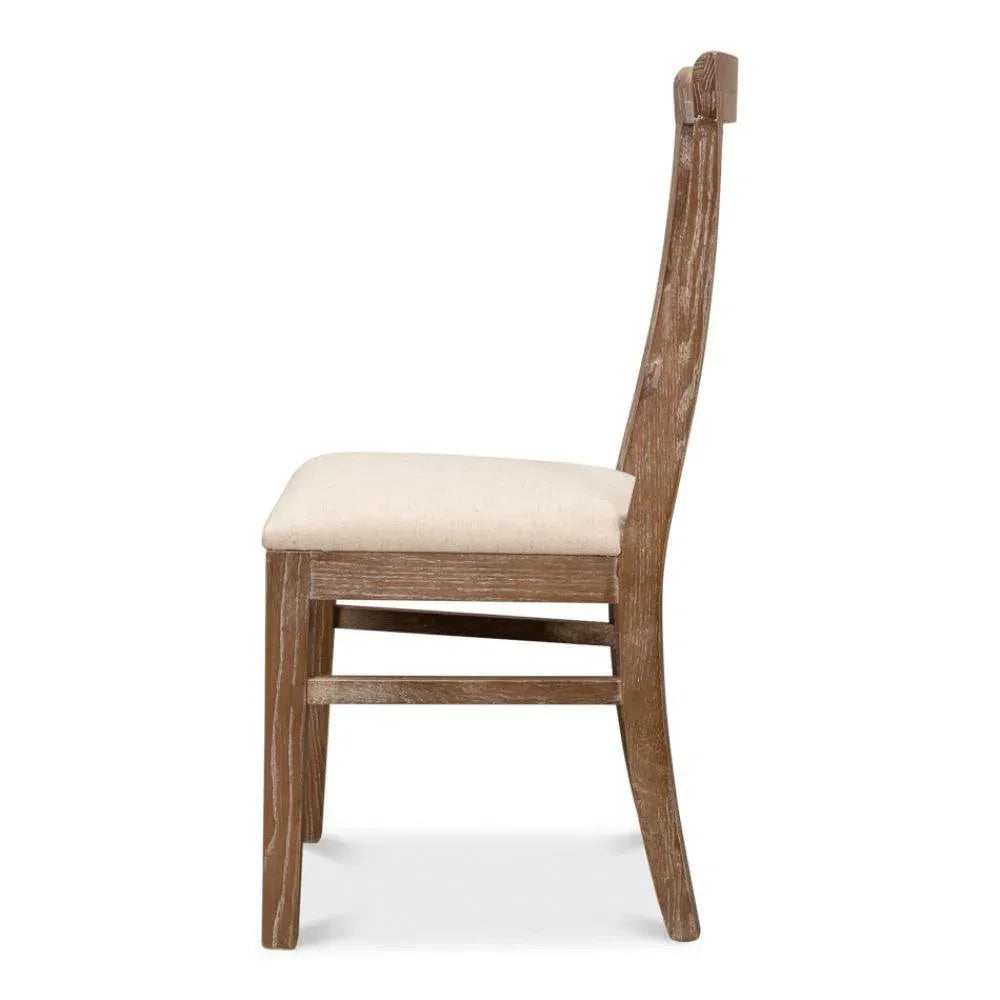 Monet's Open Back Dining Chairs Set of 2 - LOOMLAN - Sarreid - Dining Chairs