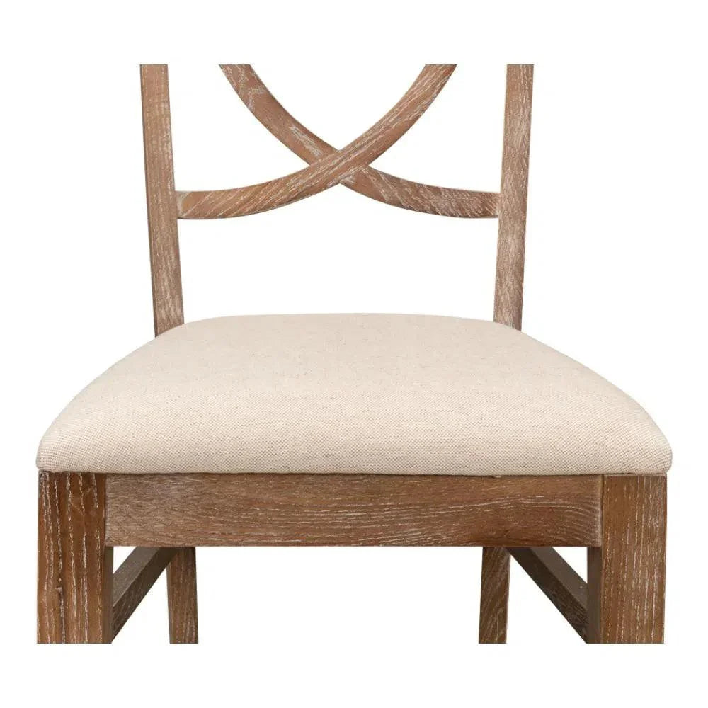 Monet's Open Back Dining Chairs Set of 2 - LOOMLAN - Sarreid - Dining Chairs