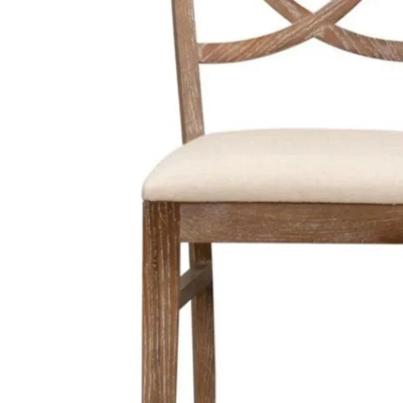 Monet's Open Back Dining Chairs Set of 2 - LOOMLAN - Sarreid - Dining Chairs