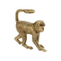 Monkey Business Left Gold Sculpture - LOOMLAN - Wildwood - Statues & Sculptures