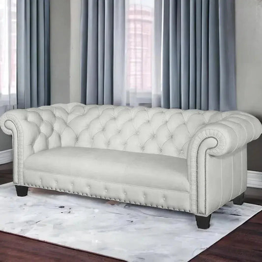 Mono Canyon Custom Leather Couch - American - LOOMLAN - Uptown Sebastian - Sofas & Loveseats