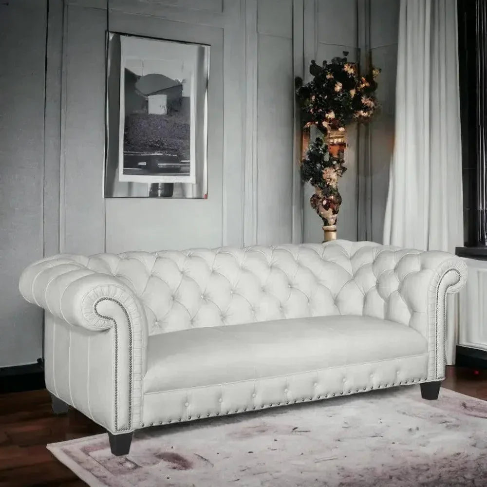 Mono Canyon Custom Leather Couch - American - LOOMLAN - Uptown Sebastian - Sofas & Loveseats